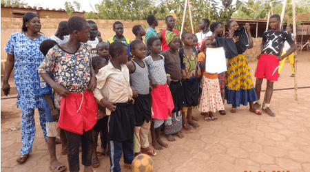 Enfants du Burkina Faso parrainés par Enfants du Monde